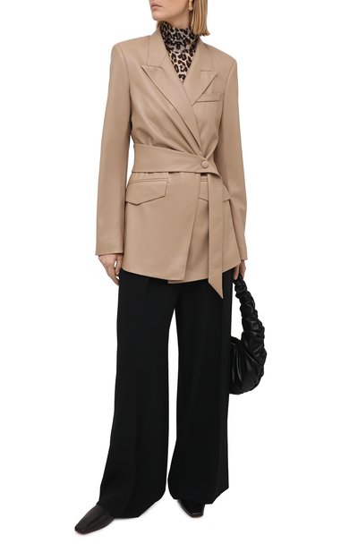 Жакет из экокожи NANUSHKA, арт. BEA_SANDST0NE_VEGAN LEATHER, фото 2