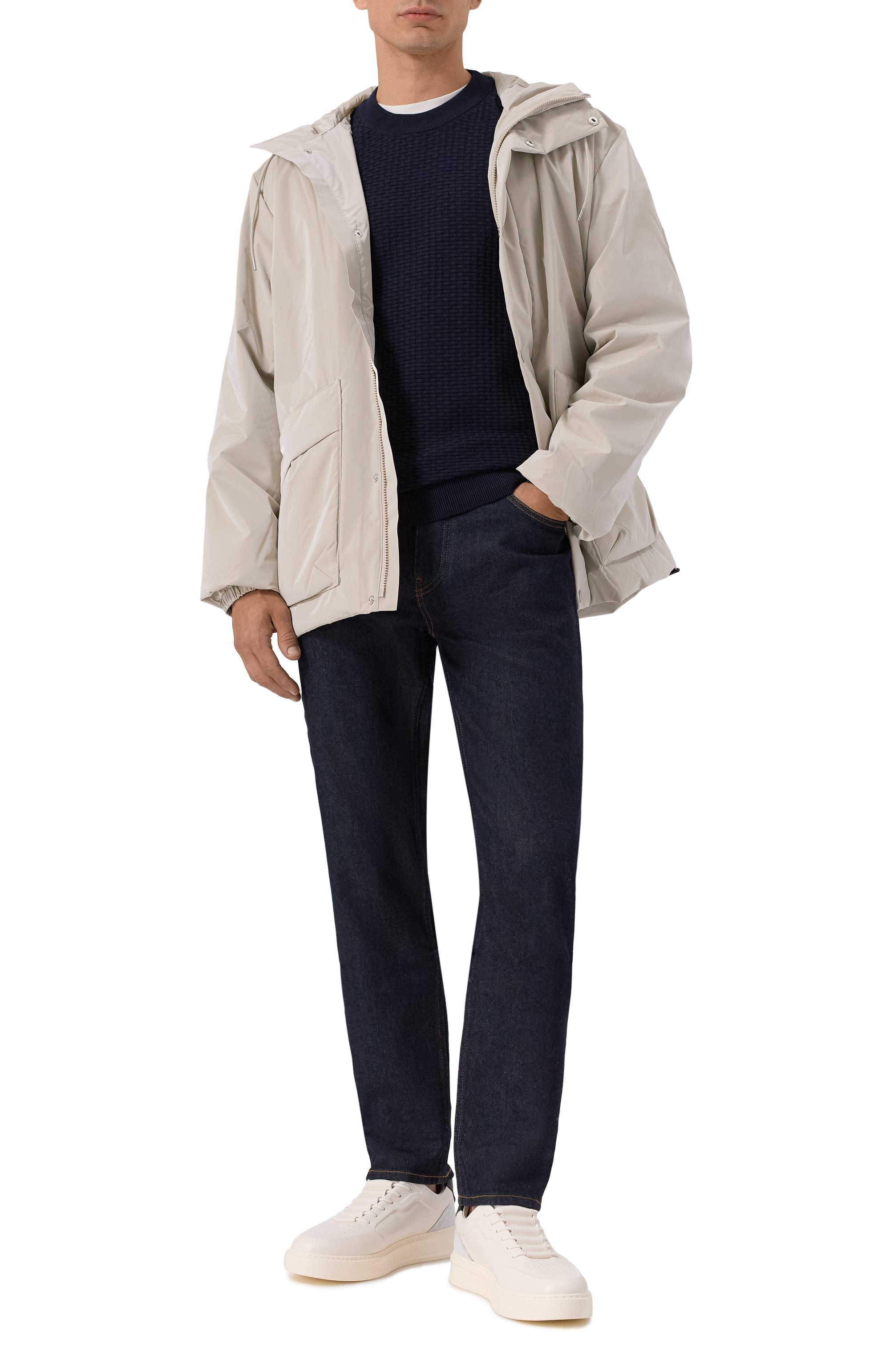 Хлопковый джемпер BOSS, арт. 50545283, фото 2