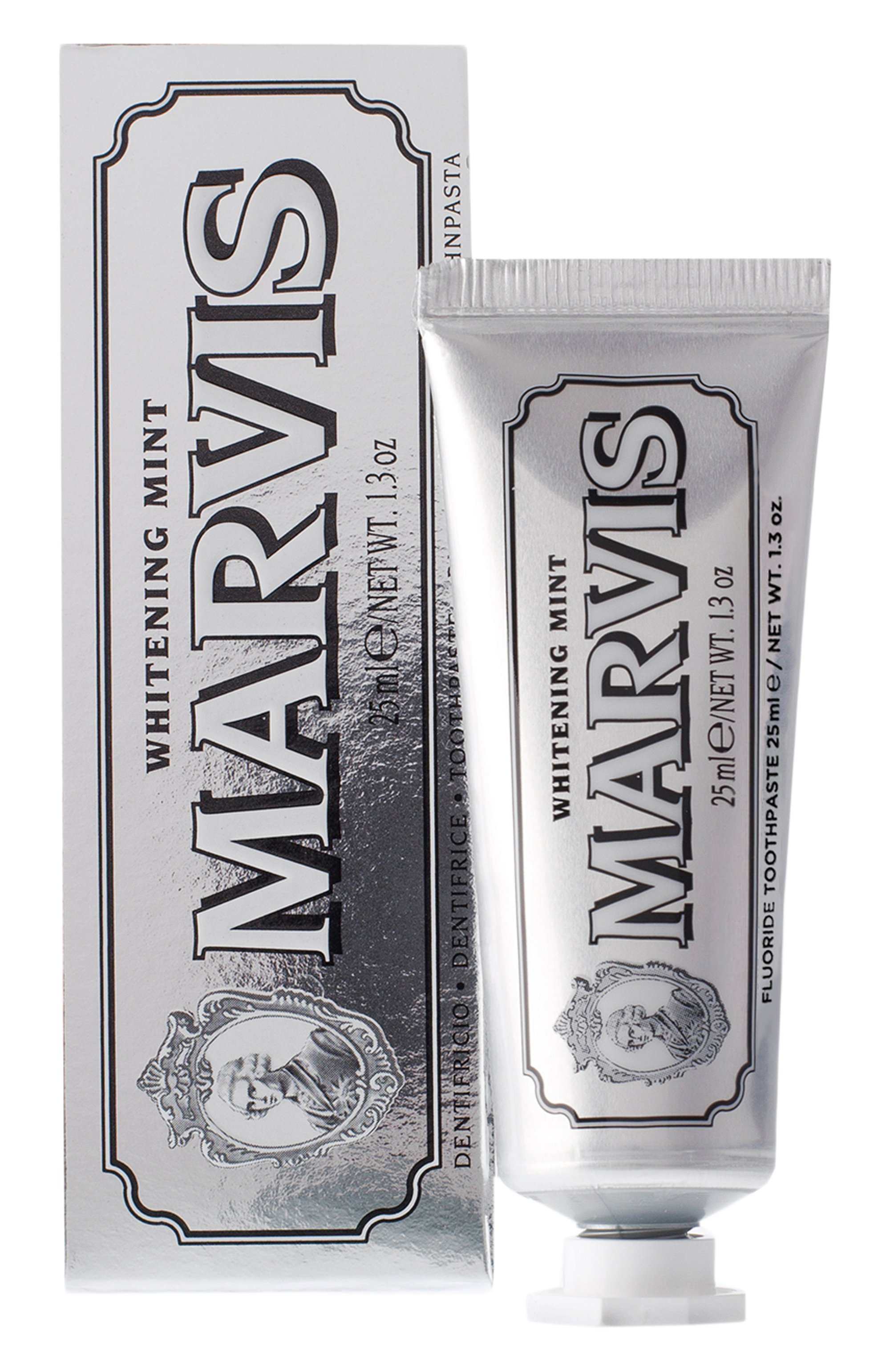 Отбеливающая зубная паста "мята" (25ml) MARVIS, арт. 411331, фото 2