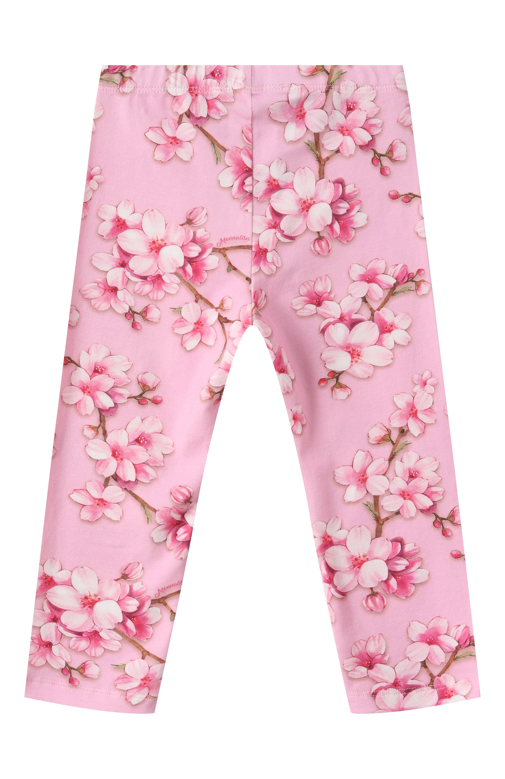 Хлопковые легинсы MONNALISA, арт. 19E402, фото 2