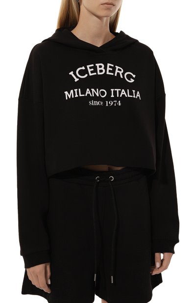 Хлопковое худи ICEBERG, арт. E021/6317, фото 3