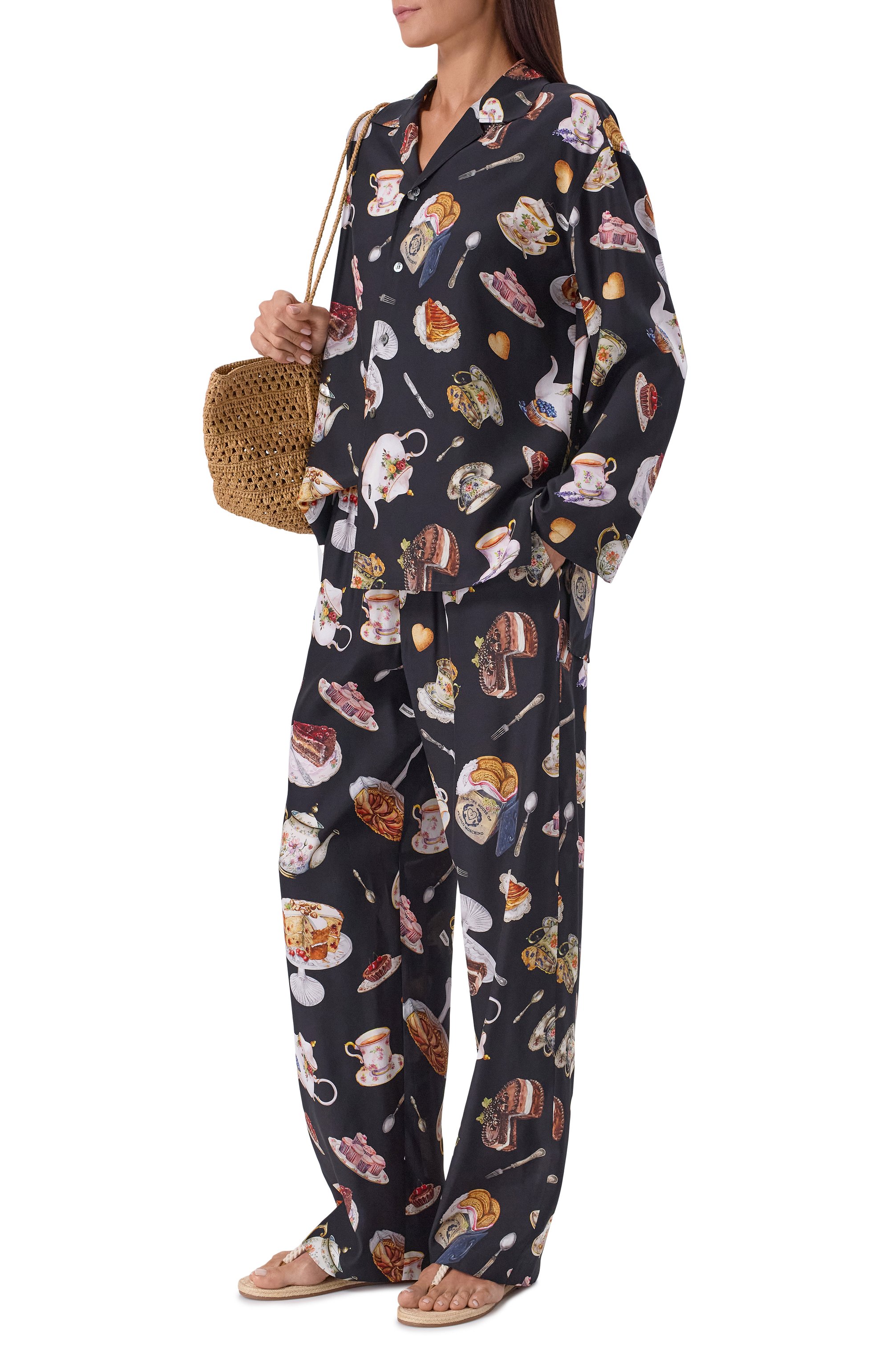 Шелковая рубашка MOSCHINO, арт. A0236/5559, фото 2