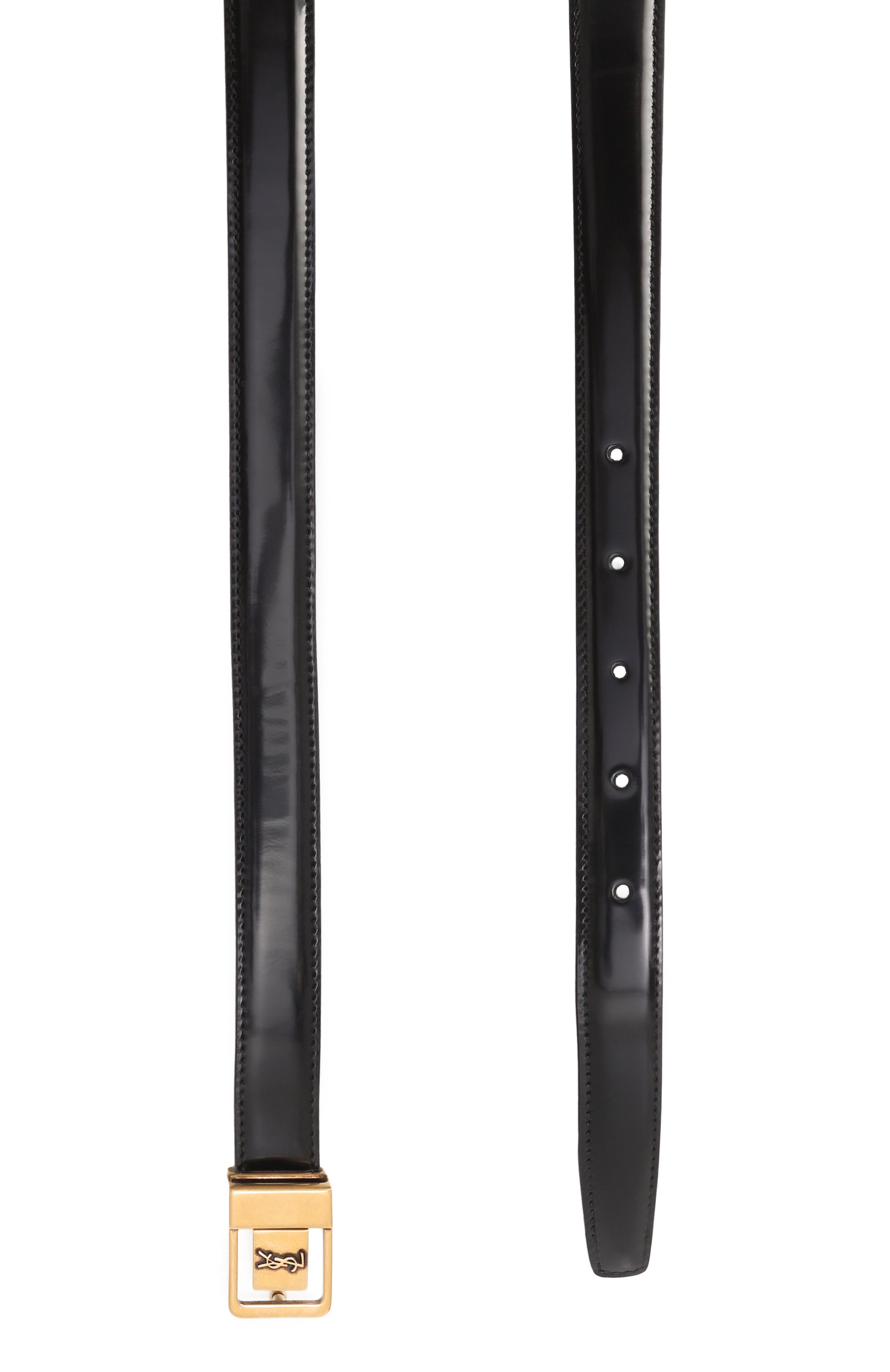 Кожаный ремень SAINT LAURENT, арт. 777966/AAB5I, фото 3