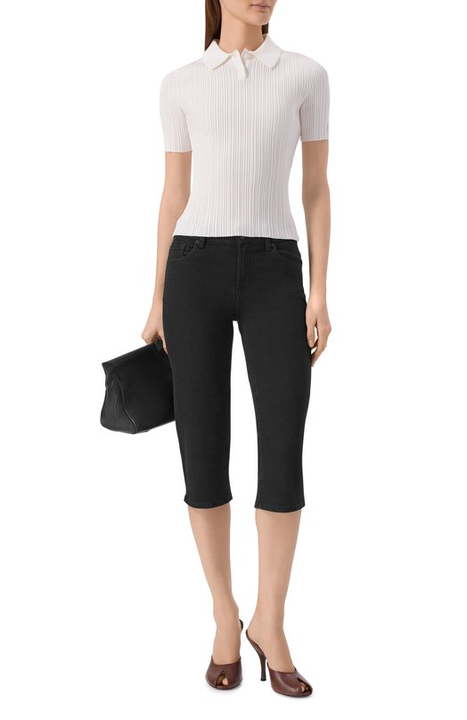 Джинсовые шорты 7 For All Mankind 7UK00U79-0N0 Чёрный  7UK00U79-0N0 Фото 2