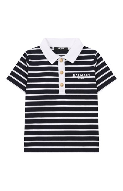 Хлопковое поло BALMAIN, арт. BY8521
