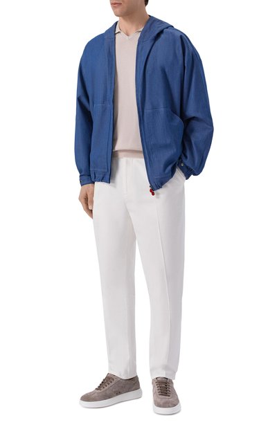 Мужская хлопковая рубашка KITON, арт. UMC015H0922702_4XL-8XL