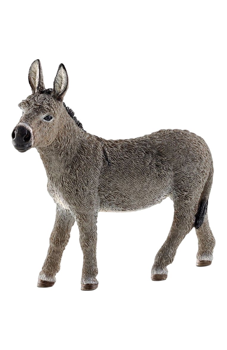 Детского фигурка осел SCHLEICH серого цвета, арт. 13772 | Фото 1 (Региональные ограничения белый список (Axapta Mercury): Не проставлено; Нос: Не проставлено; Игрушки: Фигурки)