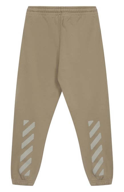 Хлопковые джоггеры OFF-WHITE, арт. 0BCH001S25FLE003/12+