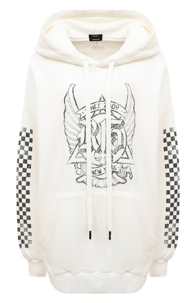 Хлопковое худи R13, арт. R13WK100-K100S, фото 1