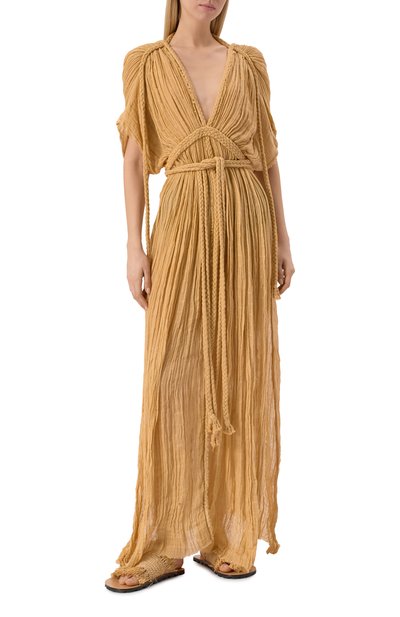 Хлопковая туника KASIA KULENTY, арт. ATHENA G0WN, фото 3