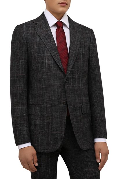Шелковый галстук LANVIN, арт. 3212/TIE, фото 2