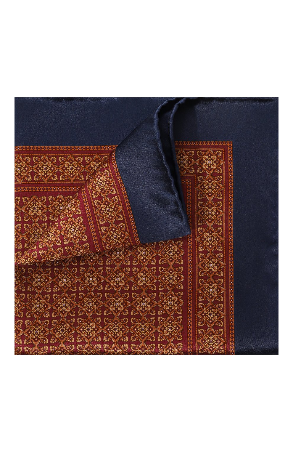 Комплект из галстука и платка STEFANO RICCI оранжевого цвета по цене 43950 руб., арт. DH/49101, фото 5 Комплект из галстука и платка STEFANO RICCI, арт. DH/49101, фото 5