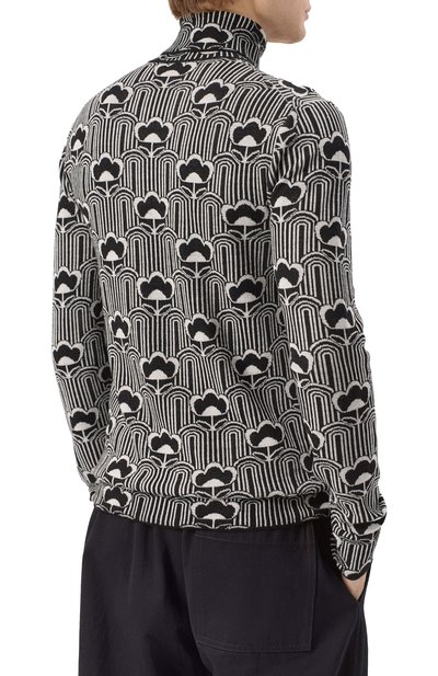 Шерстяная водолазка PRADA, арт. UMR500-1ZOE-F0967-212, фото 4