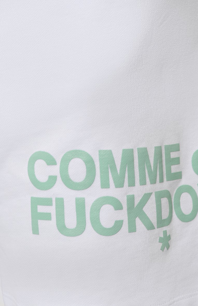 Хлопковые шорты COMME DES FUCKDOWN, арт. CFABM00023, фото 1