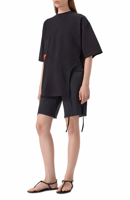 Хлопковая футболка Let`s Swim LS/W_011_DR Чёрный  LS/W_011_DR Фото 2