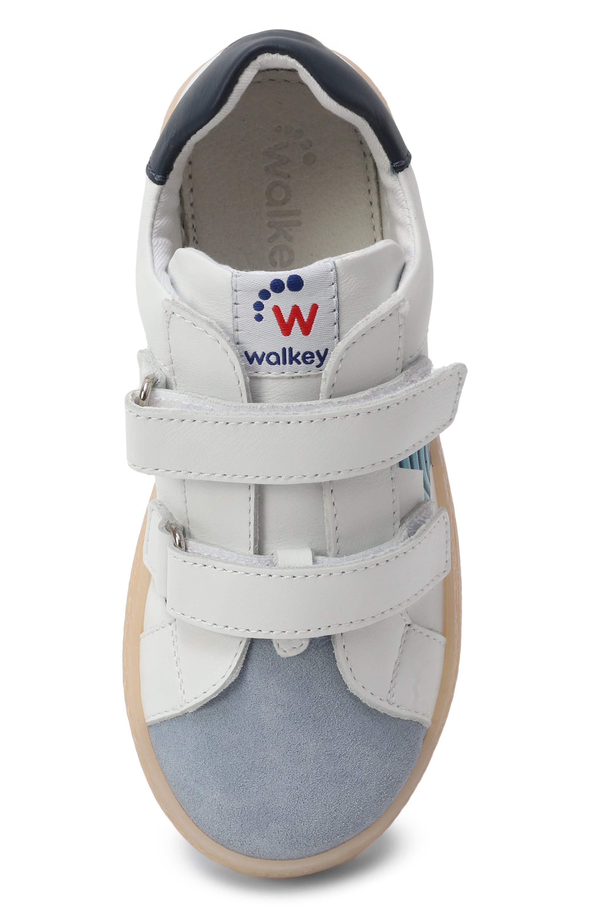 Кожаные кеды WALKEY, арт. Y1B9-43506-0071Y778/25-29, фото 4