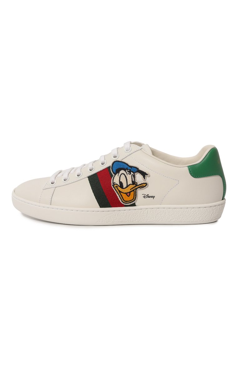 Кожаные кеды disney x gucci GUCCI, арт. 649401 1XG60, фото 4