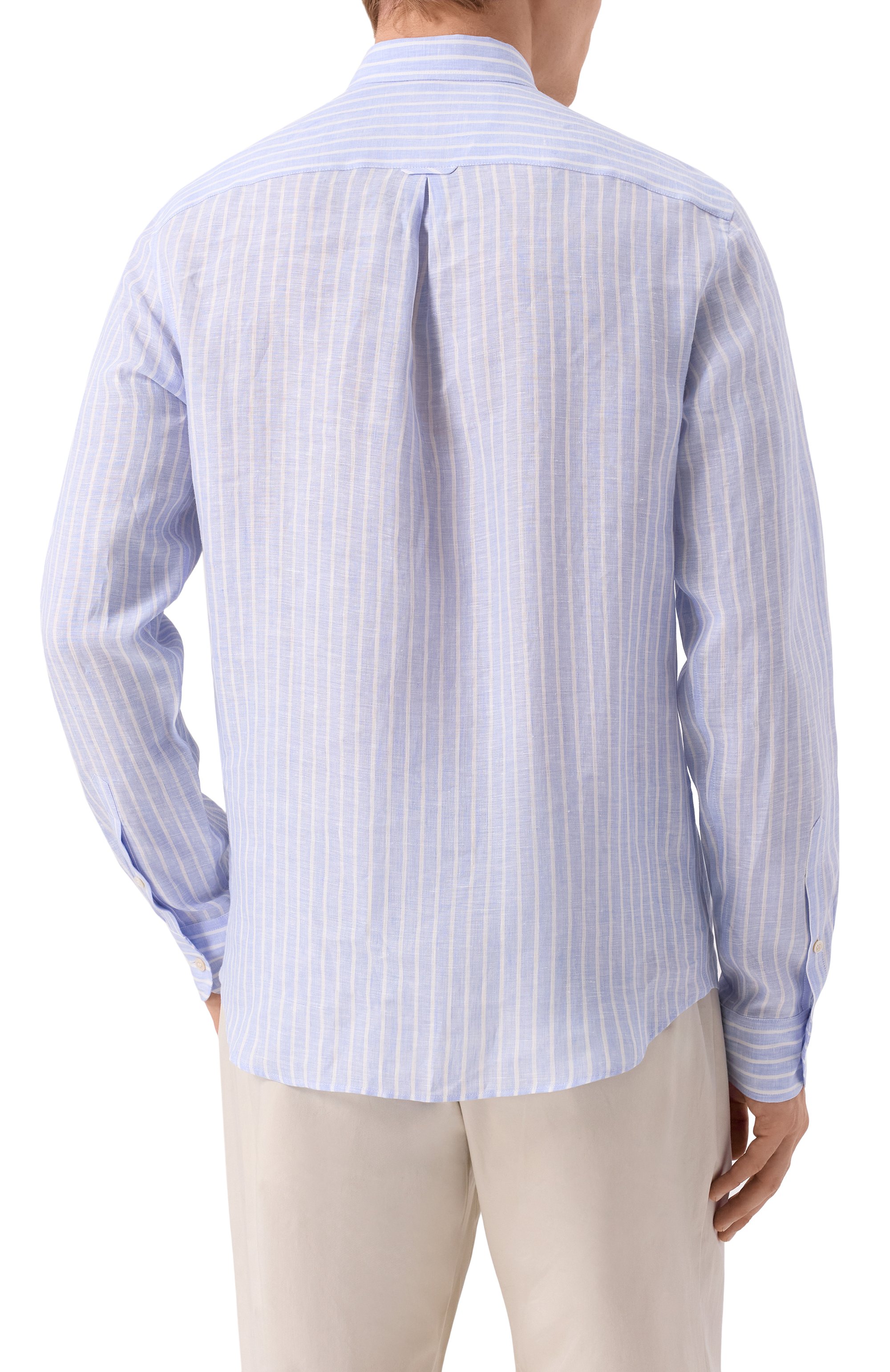 Льняная рубашка VALENTINO, арт. 6V3ABP85AL1, фото 4