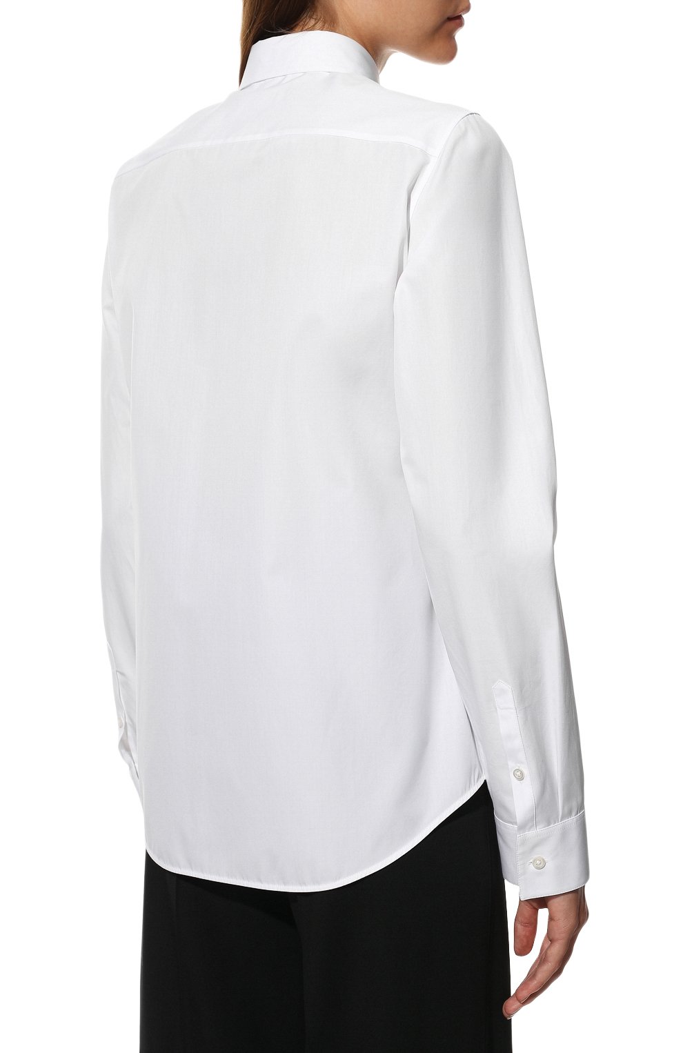 Хлопковая рубашка JIL SANDER, арт. JSXU600005-WU245500, фото 4