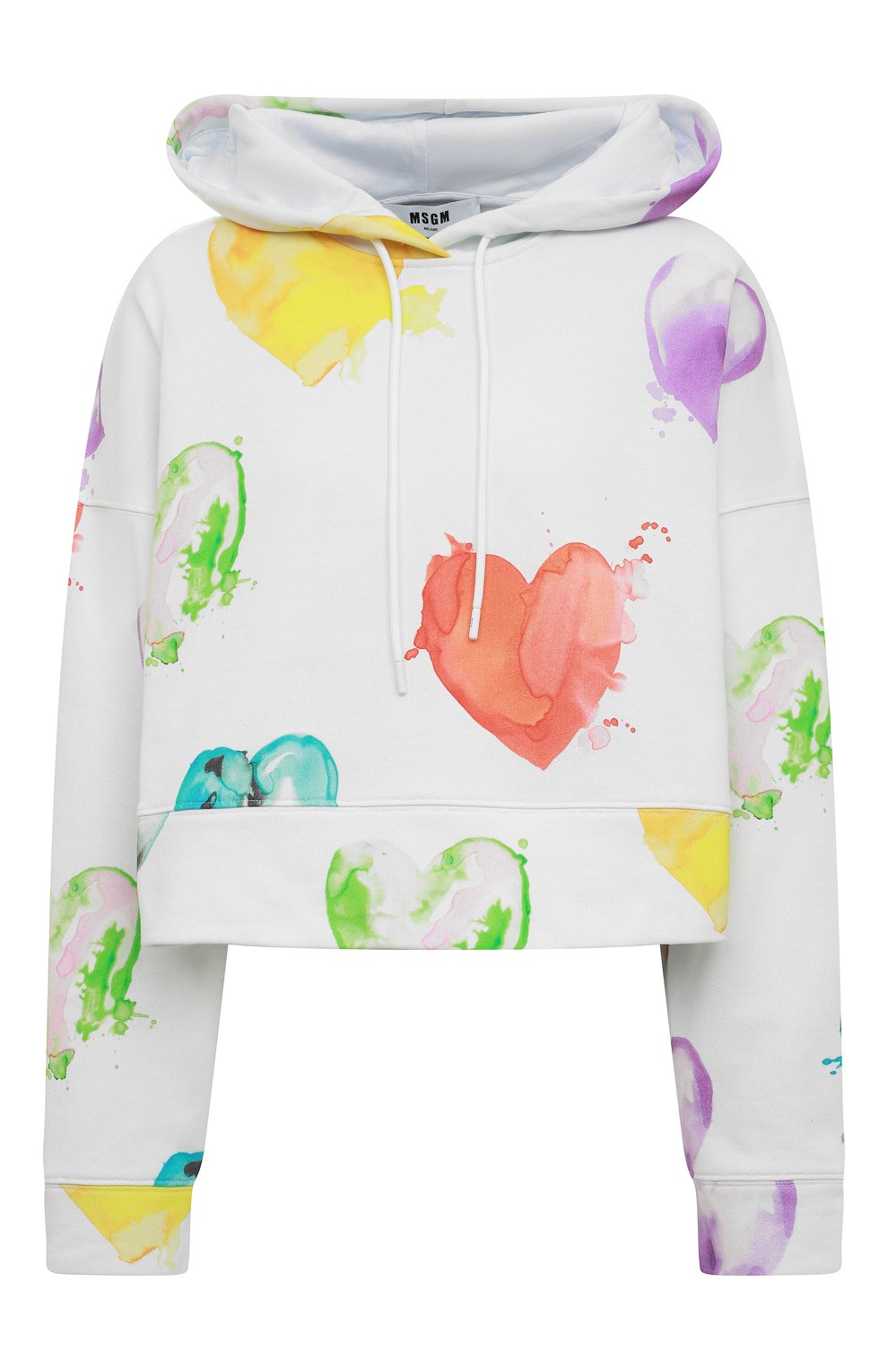 Хлопковое худи MSGM, арт. 3241MDM88 227158, фото 1