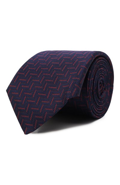 Мужской шелковый галстук CANALI, арт. 18/HJ03425