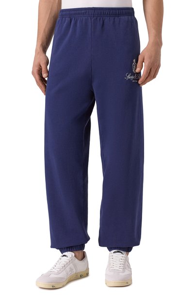 Хлопковые джоггеры SPORTY AND RICH, арт. PA036606231BL106, фото 3