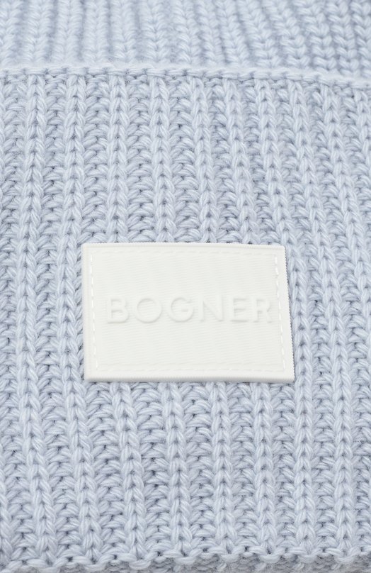 Шапка из шерсти и вискозы Bogner 91736087 Голубой  91736087 Фото 3