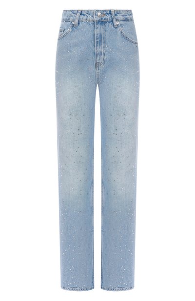 Женские джинсы с отделкой стразами SASHA KIM, арт. УТ-00001792
