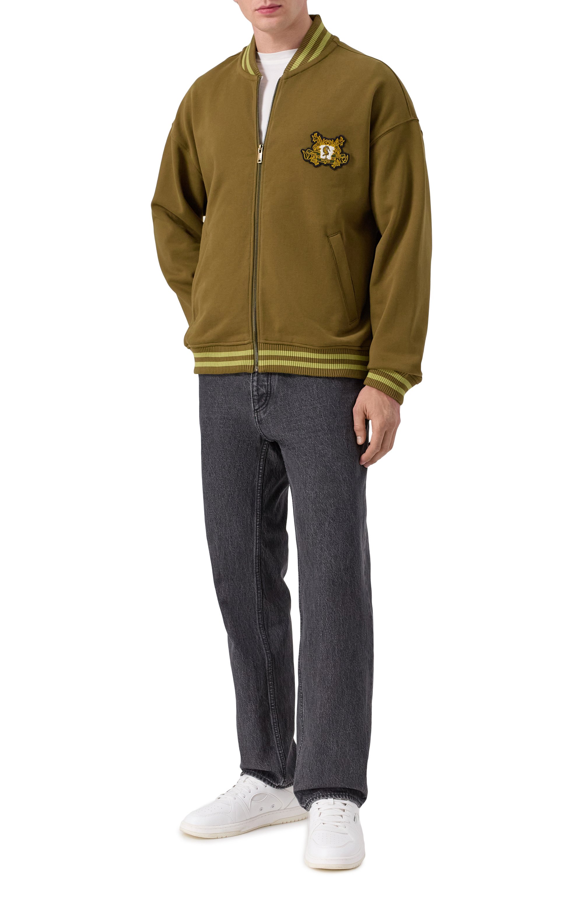 Хлопковая толстовка HUGO, арт. 50542960, фото 2