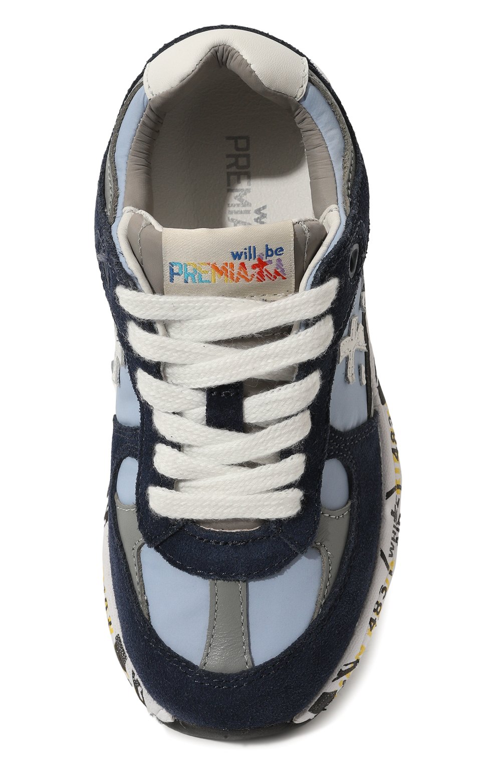 Комбинированные кроссовки robin PREMIATA WILL BE, арт. 19272025/R0BIN/36-40, фото 4