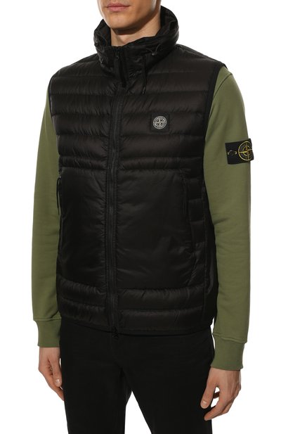 Пуховый жилет STONE ISLAND, арт. 7615G0224, фото 3