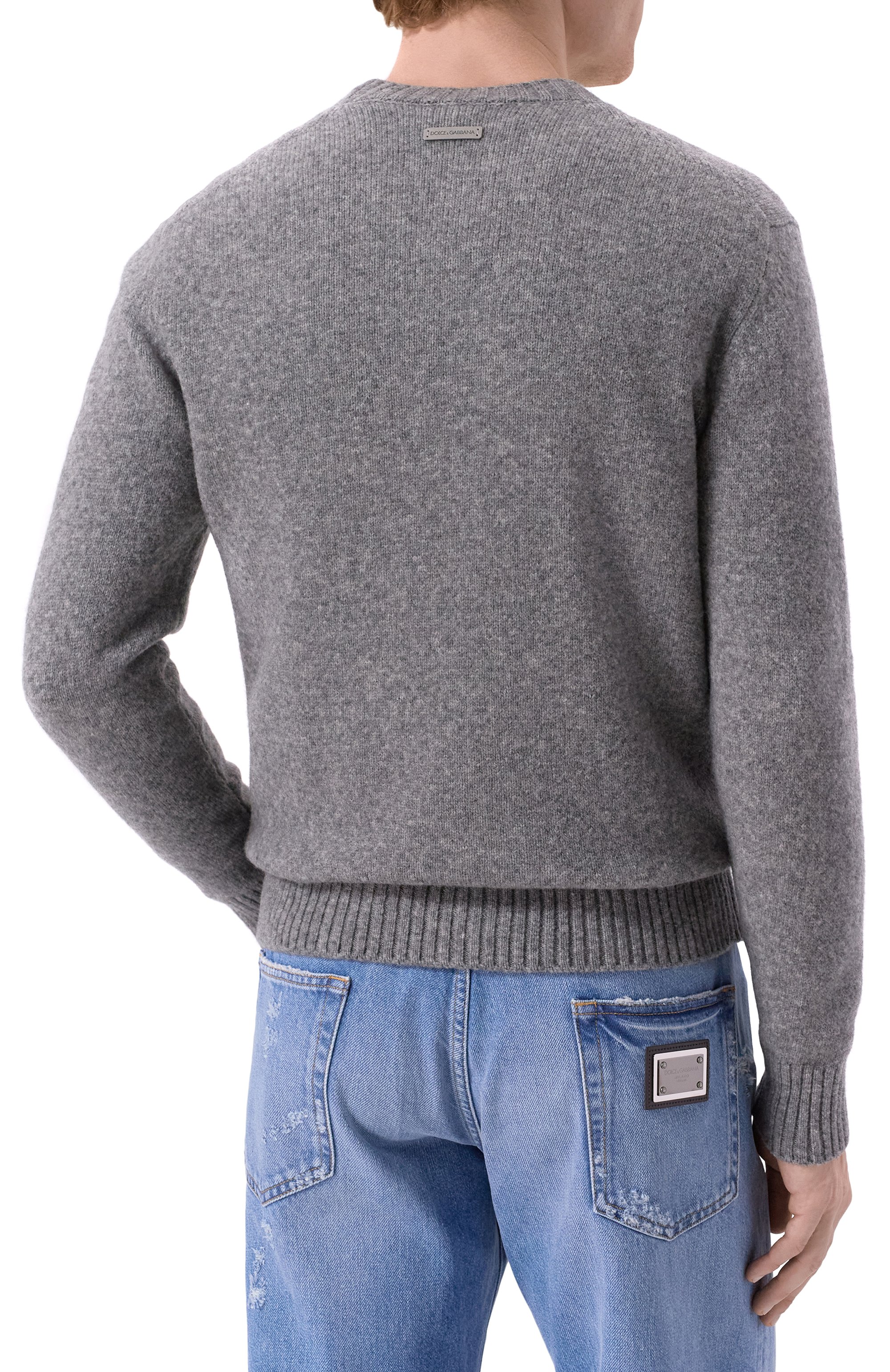 Шерстяной джемпер DOLCE & GABBANA, арт. GXX02T/JFMIL, фото 4