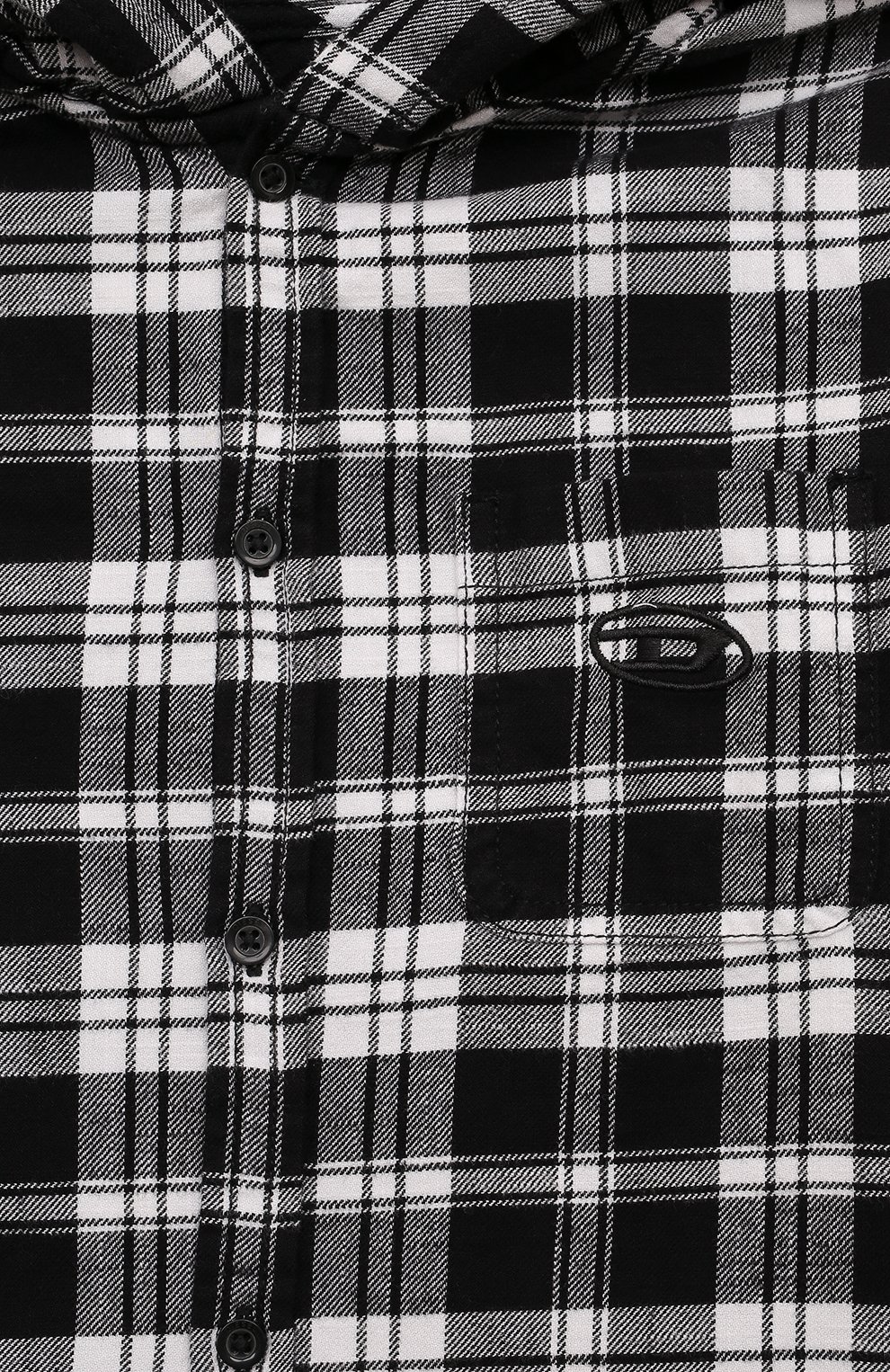 Хлопковая рубашка DIESEL, арт. J02035/0SHAW, фото 3