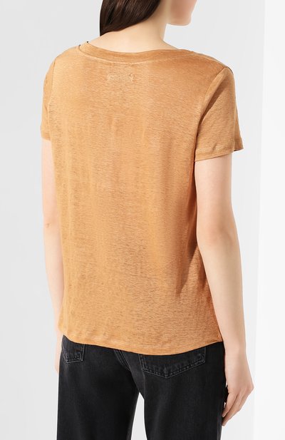 Льняная футболка MAX AND MOI, арт. E20T0KY0, фото 4