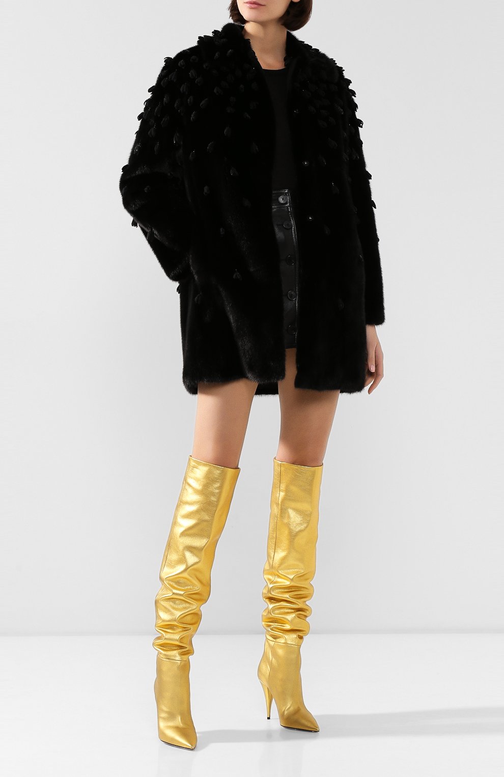 Шуба из норки VALENTINO, арт. SF3FA7331BF, фото 2