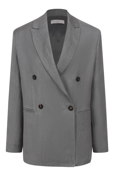 Женский жакет из вискозы и льна ANTONELLI FIRENZE, арт. N3835/974