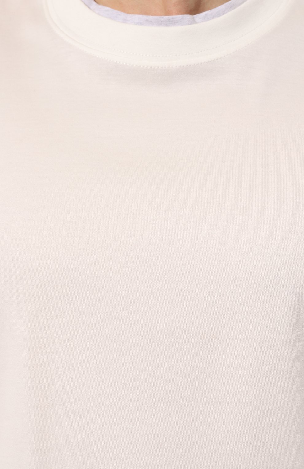 Хлопковая футболка BRUNELLO CUCINELLI, арт. M0T617427, фото 5