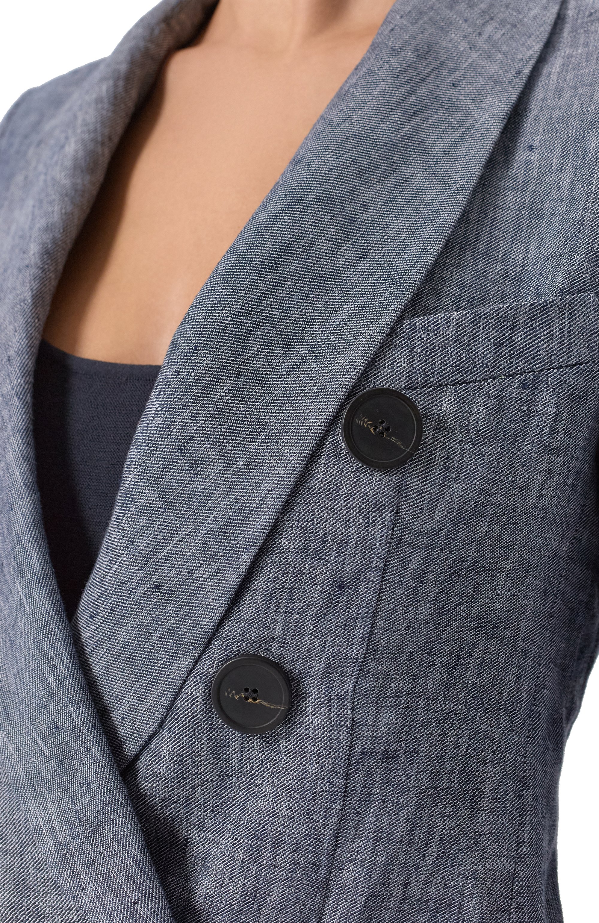 Льняной жакет EMPORIO ARMANI, арт. EW001558/TE10381, фото 5