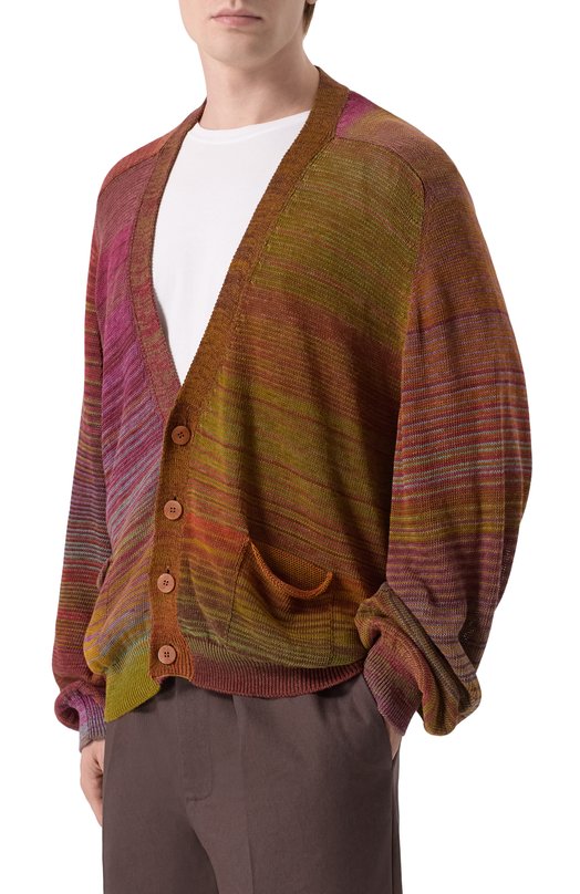 Хлопковый кардиган Magliano MGSS26CA01012 Разноцветный  MGSS26CA01012 Фото 3