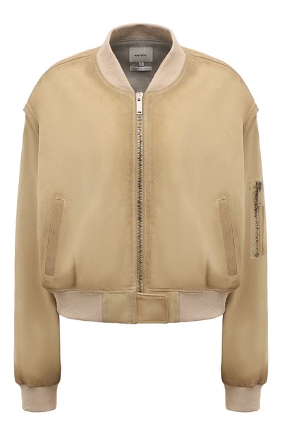 Женский кожаный бомбер HALFBOY, арт. HSS241WLBB084