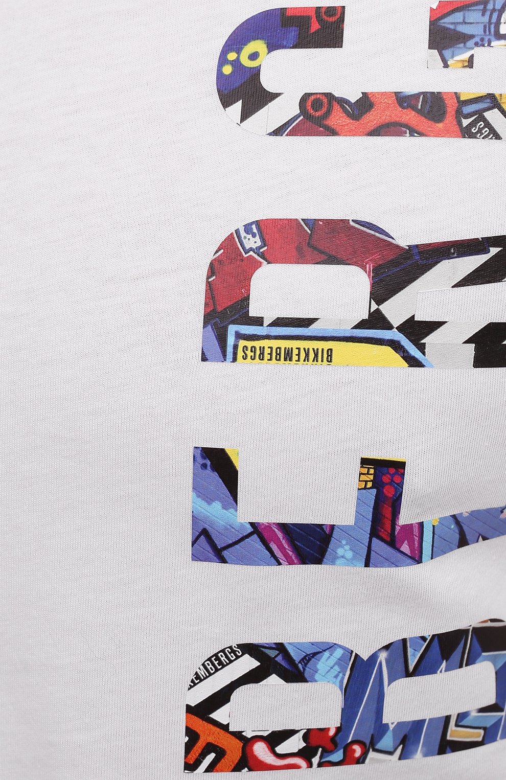 Хлопковая футболка DIRK BIKKEMBERGS белого цвета по цене 7485 руб., арт. VBKB04896, фото 5 Хлопковая футболка DIRK BIKKEMBERGS, арт. VBKB04896, фото 5