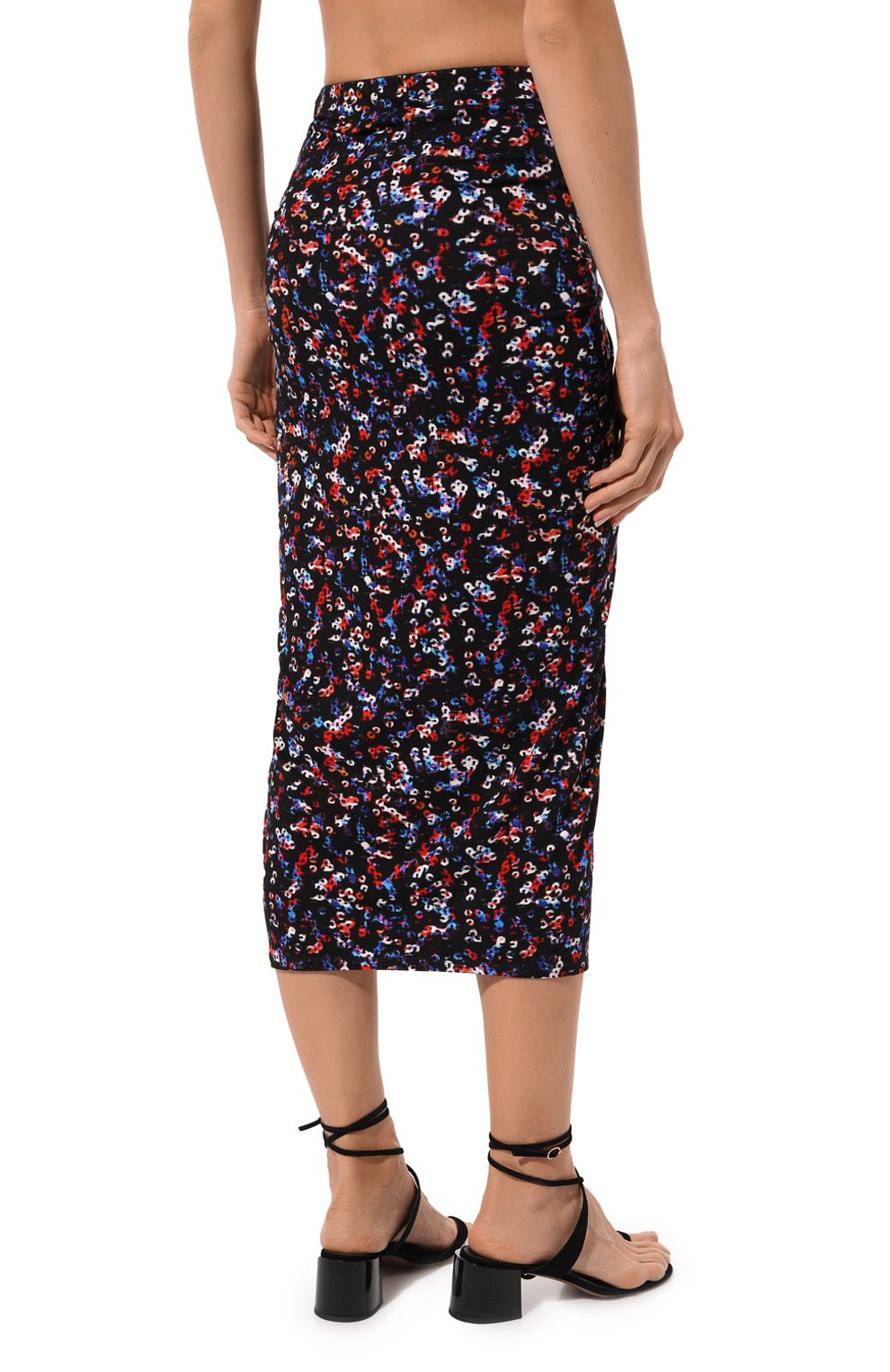 Юбка из вискозы ISABEL MARANT разноцветного цвета по цене 44200 руб., арт. 23PJU0018FA-A1K48E, фото 4 Юбка из вискозы ISABEL MARANT, арт. 23PJU0018FA-A1K48E, фото 4