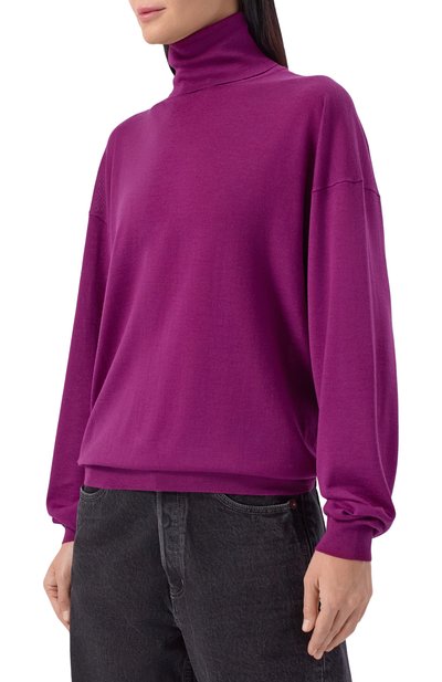 Шерстяная водолазка SAINT LAURENT, арт. 850331/Y76GM, фото 3