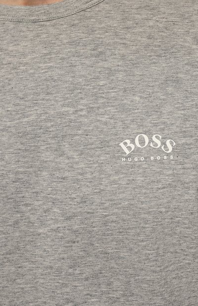 Хлопковая футболка BOSS, арт. 50412363, фото 5