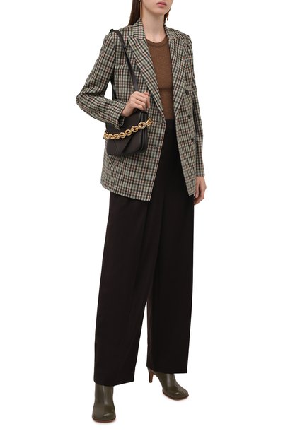 Майка AGOLDE коричневого цвета по цене 10350 руб., арт. A7101-1352, фото 2 Майка AGOLDE, арт. A7101-1352, фото 2