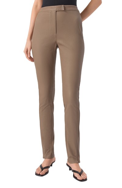 Кожаные легинсы BOSS, арт. 50541926, фото 3