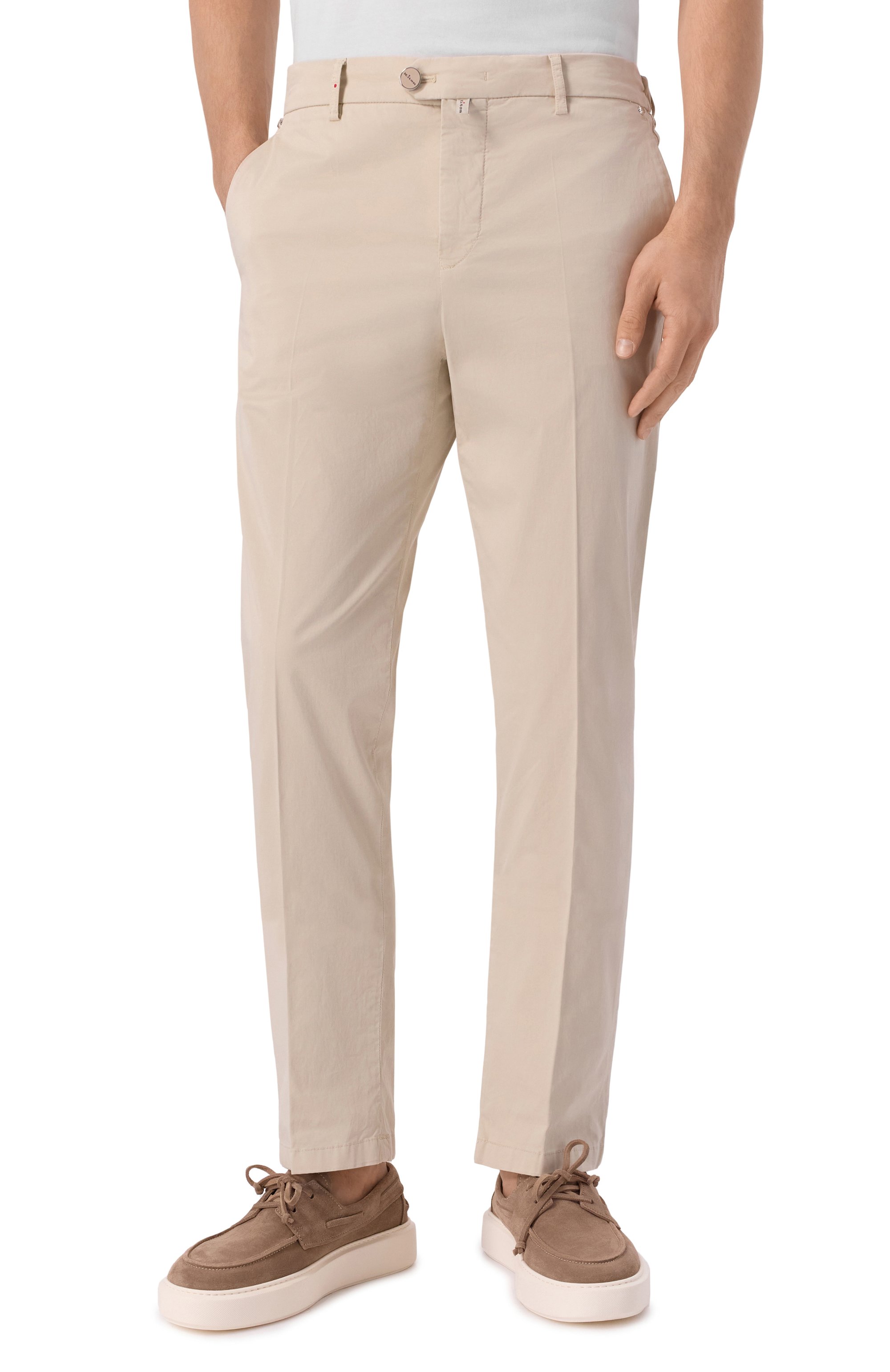 Хлопковые брюки KITON, арт. UFPPEK0600F05, фото 3