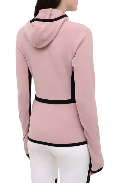 Кардиган MONCLER розового цвета по цене 63000 руб., арт. F2-098-8G710-00-80093, фото 4 Кардиган MONCLER, арт. F2-098-8G710-00-80093, фото 4