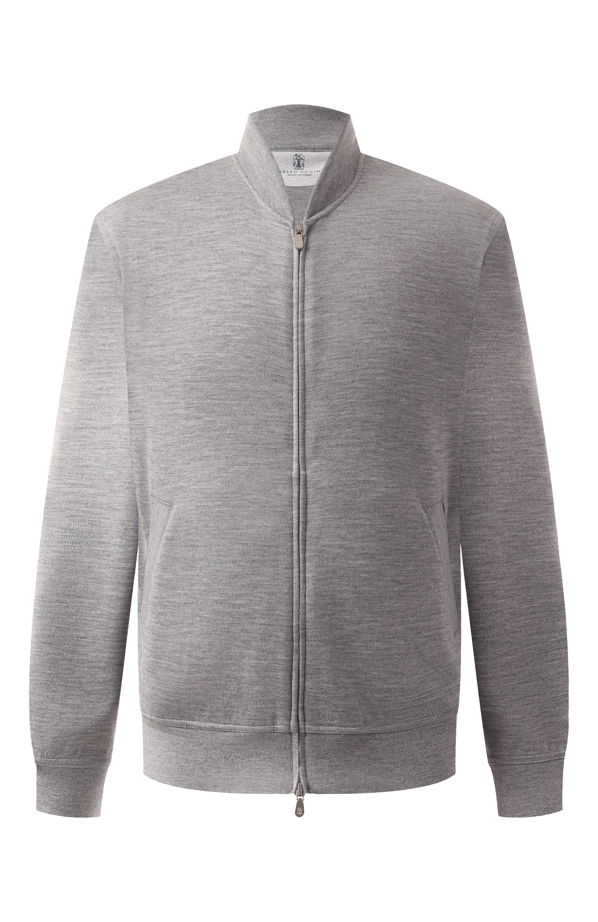 Толстовка из кашемира и шелка BRUNELLO CUCINELLI, арт. MM8359072G, фото 1