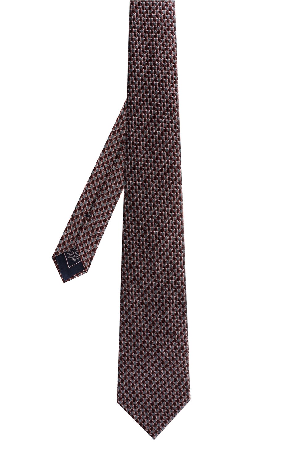 Шелковый галстук с узором BRIONI, арт. 062I00/P7484, фото 2